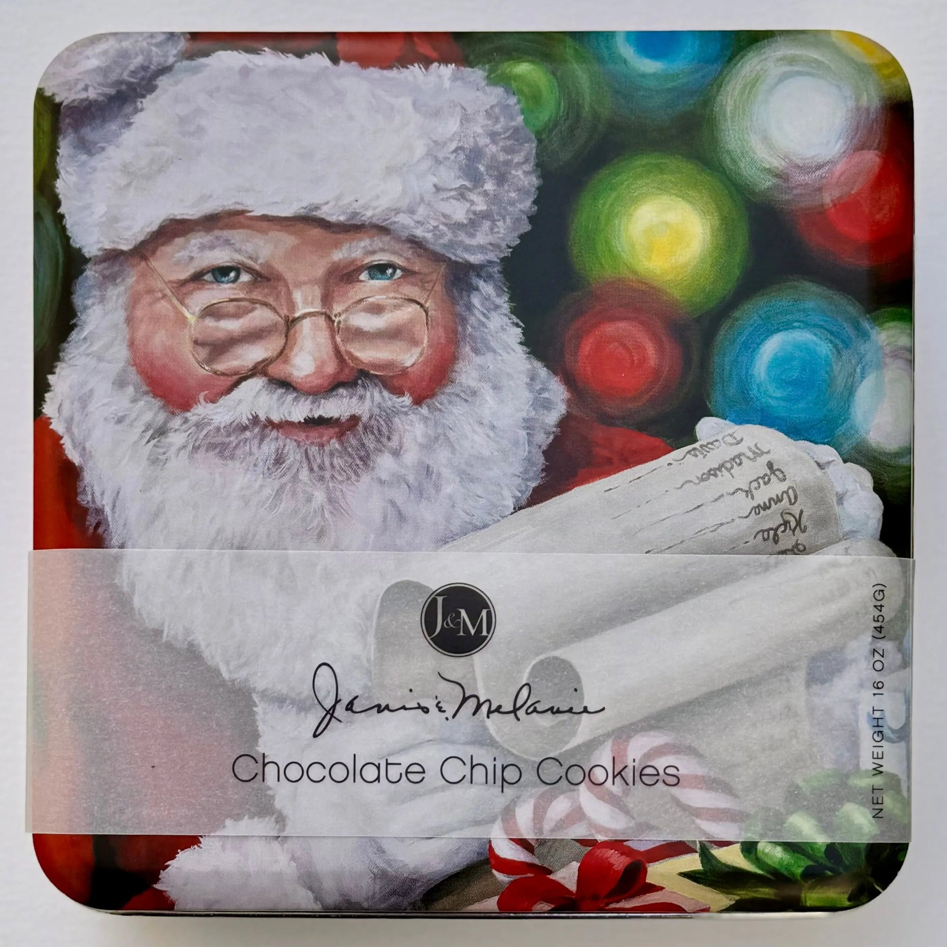 Seasonal - 16 oz Santa Gift Tin LTO J&M Foods, Inc.