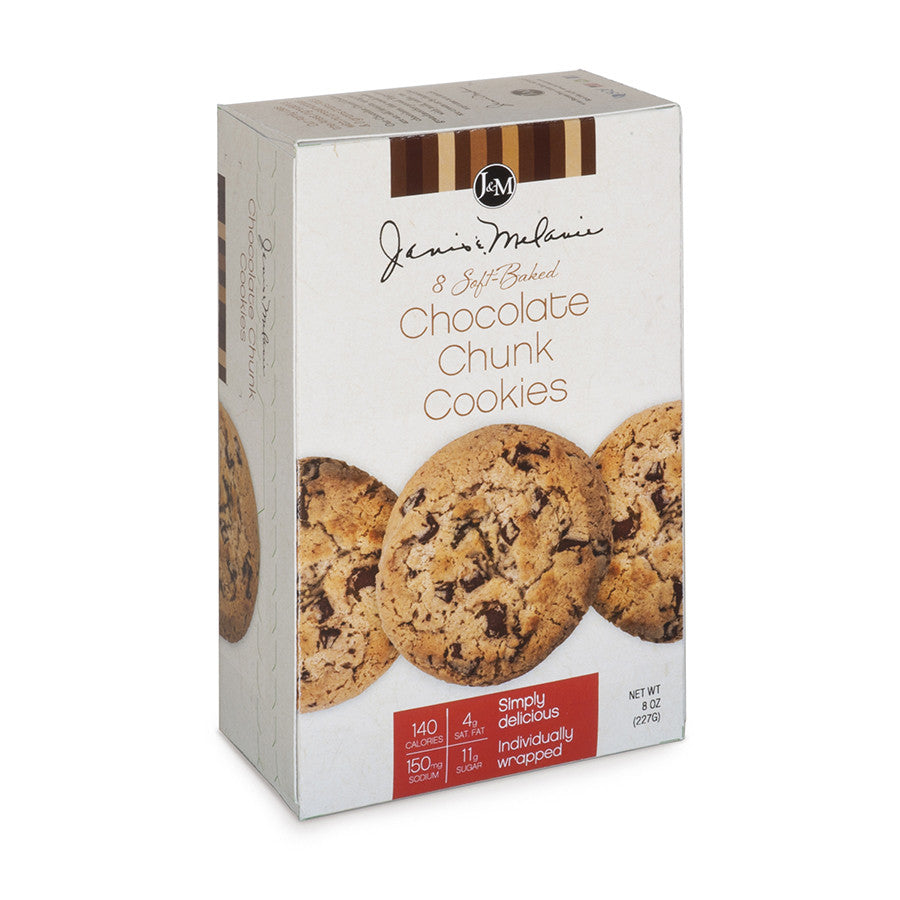 Soft Baked Chocolate Chunk Cookies