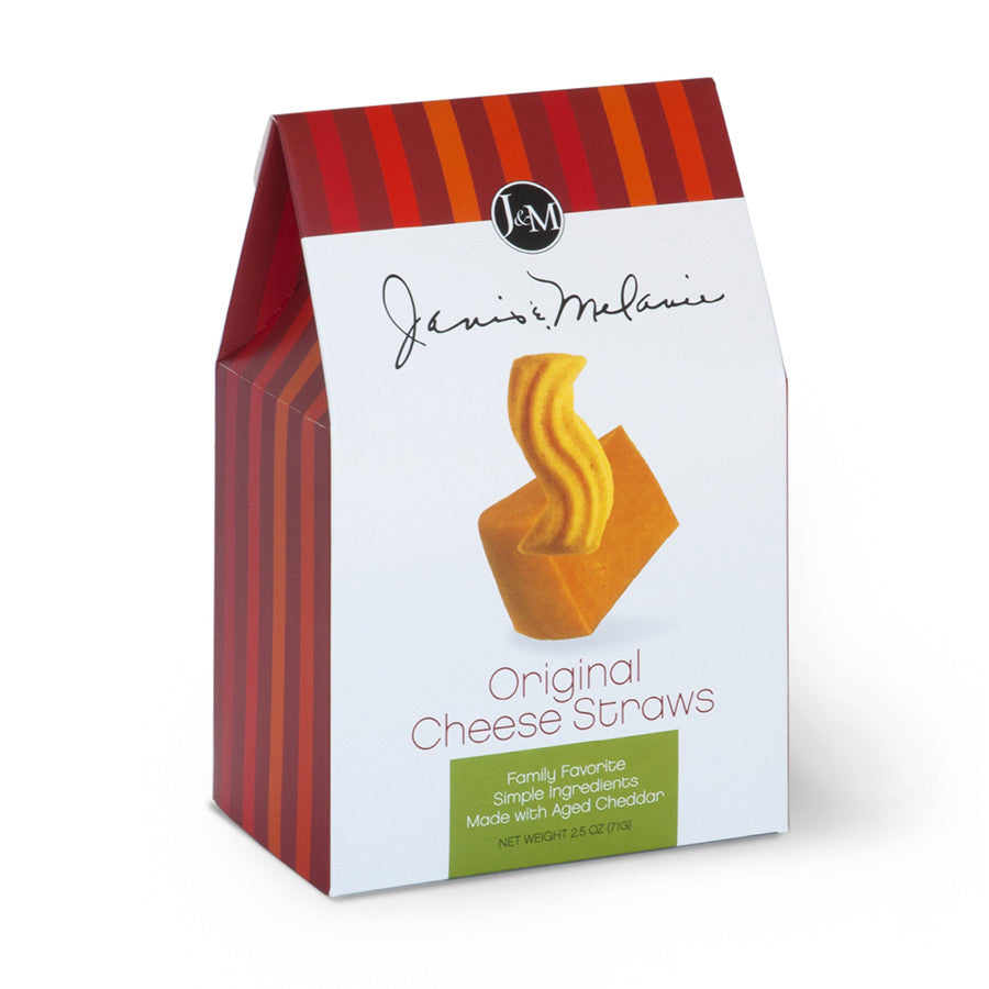 Buy Original Cheddar Cheese Straws | Southern Snack | Janis & Melanie