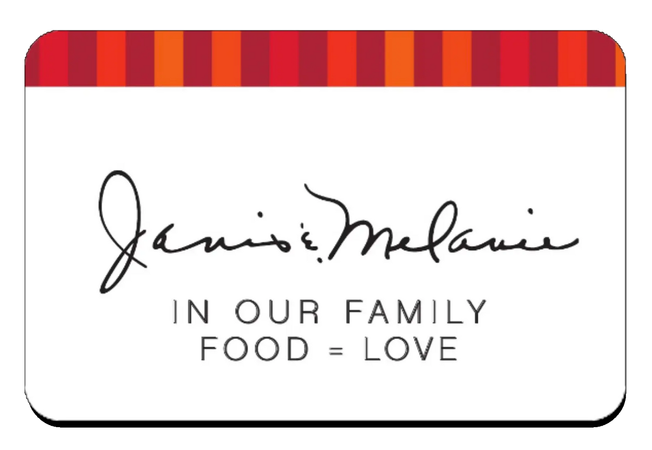 Janis & Melanie e-gift card