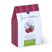 Janis & Melanie Raspberry Tea Cookies in a 2.5 oz carton