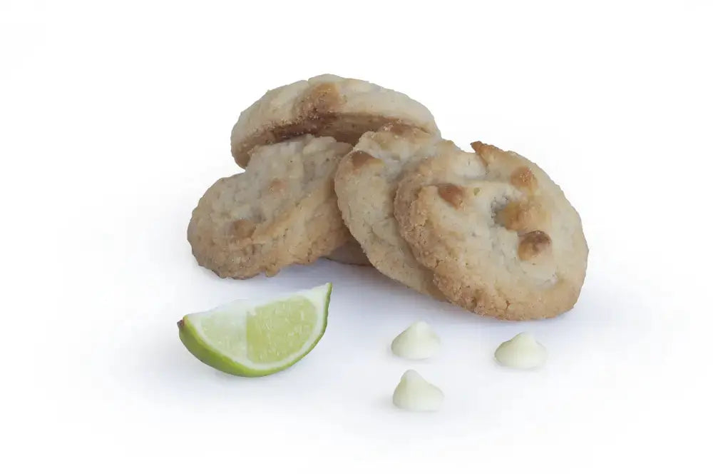 White Chocolate Key Lime Mini Cookies J&M Foods, Inc.